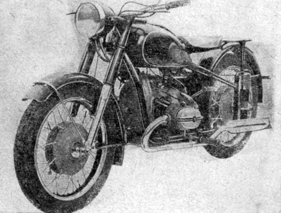 Мотоцикл М-52 (одиночка)