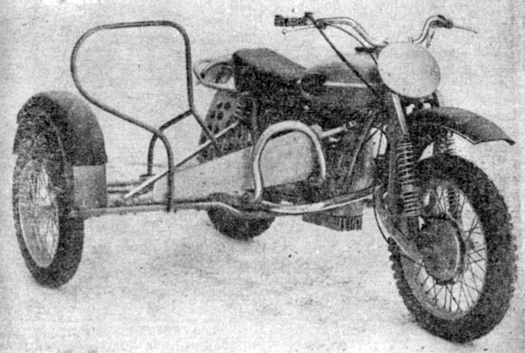 Рис. 10.4. Кроссоянй мотоцикл класса 650 см ><sup>3</sup>
